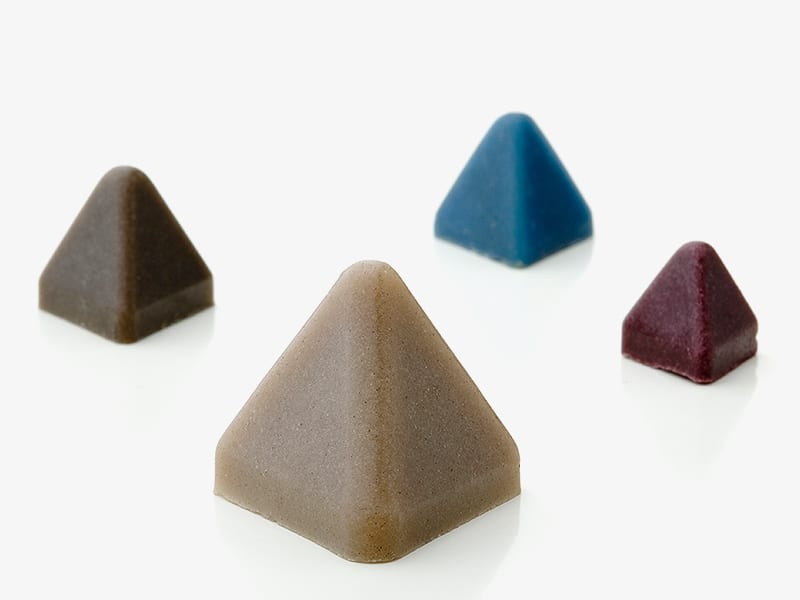 Schleifkörper aus Kunststoff - Pyramide